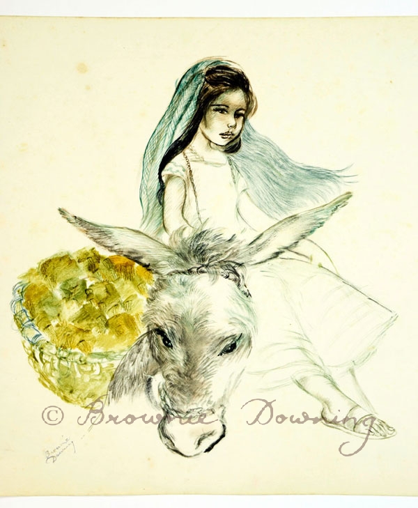 MEXICAN-GIRL-ON-DONKEY